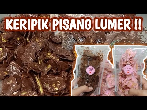 Resep Keripik Pisang Matcha