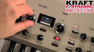 Kraft Music - Korg KingKORG Synth Demo with Rich Formidoni