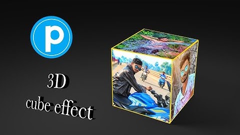 Pixellab 3D cube effect| pixellab editing tutorial.....
