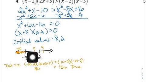 Quadratic Inequalities (Part 2)
