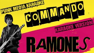 Ramones  Commando  Karaoke instrumental  Pmk
