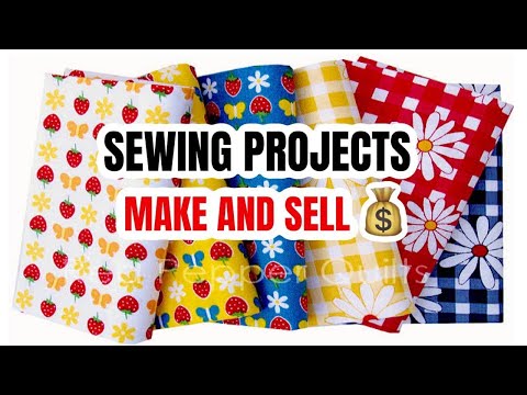 2 Sewing Projects to MAKE and SELL To make in under 10 minutes