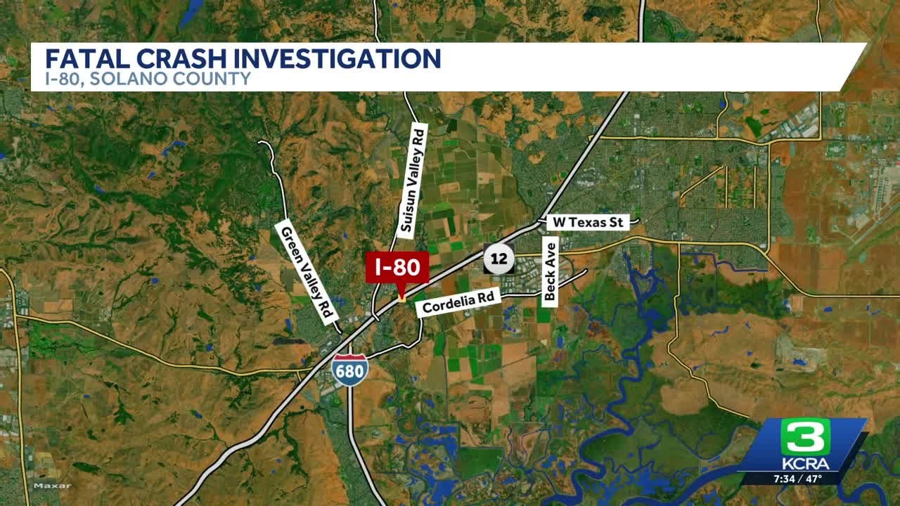 3 dead after wrong-way crash on I-80, CHP says