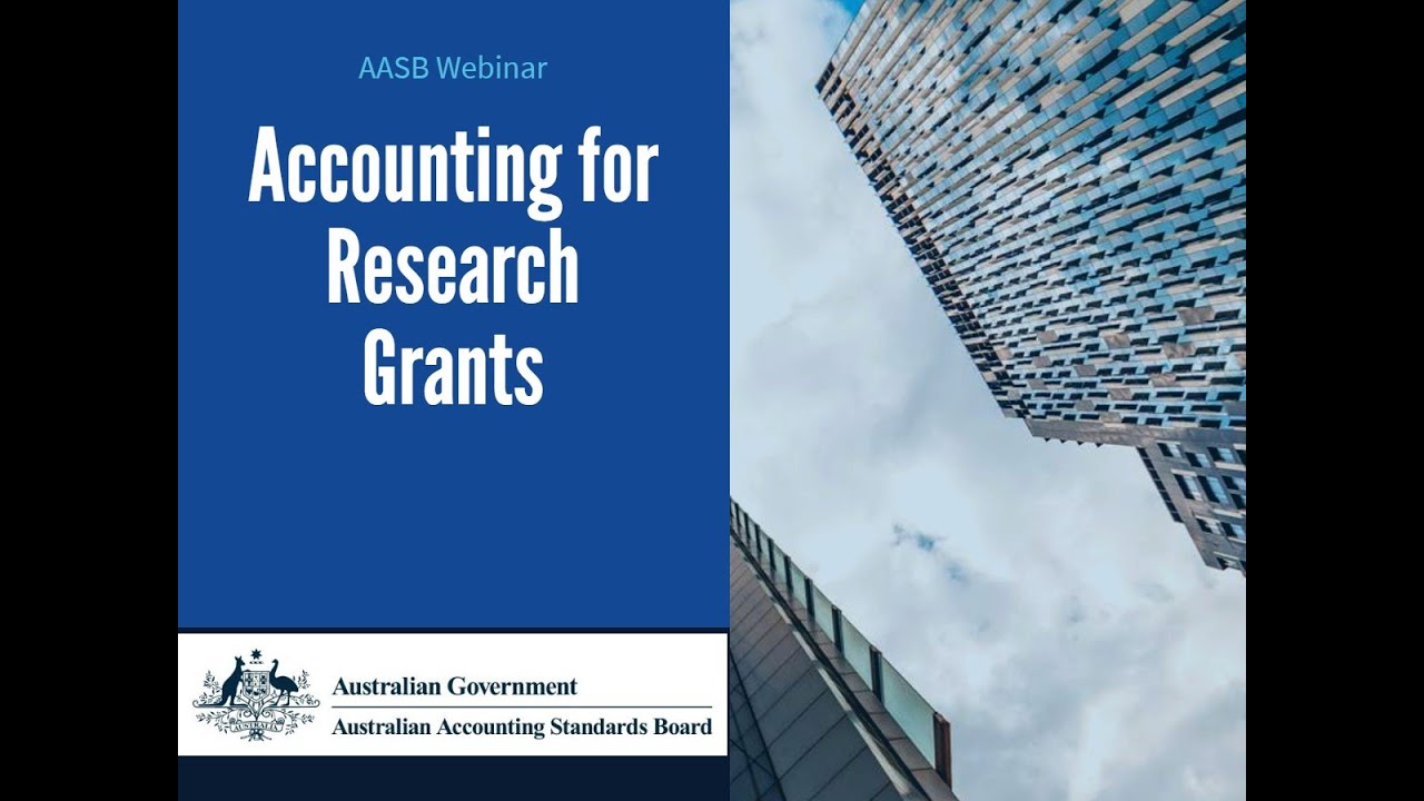 research and development grant accounting treatment