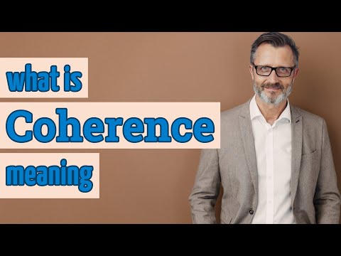 Video: Wat betekent het woord onsamenhangendheid?