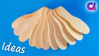 The best Amazing Ice Cream Stick Craft ideas | popsicle stick crafts | Artkala 329