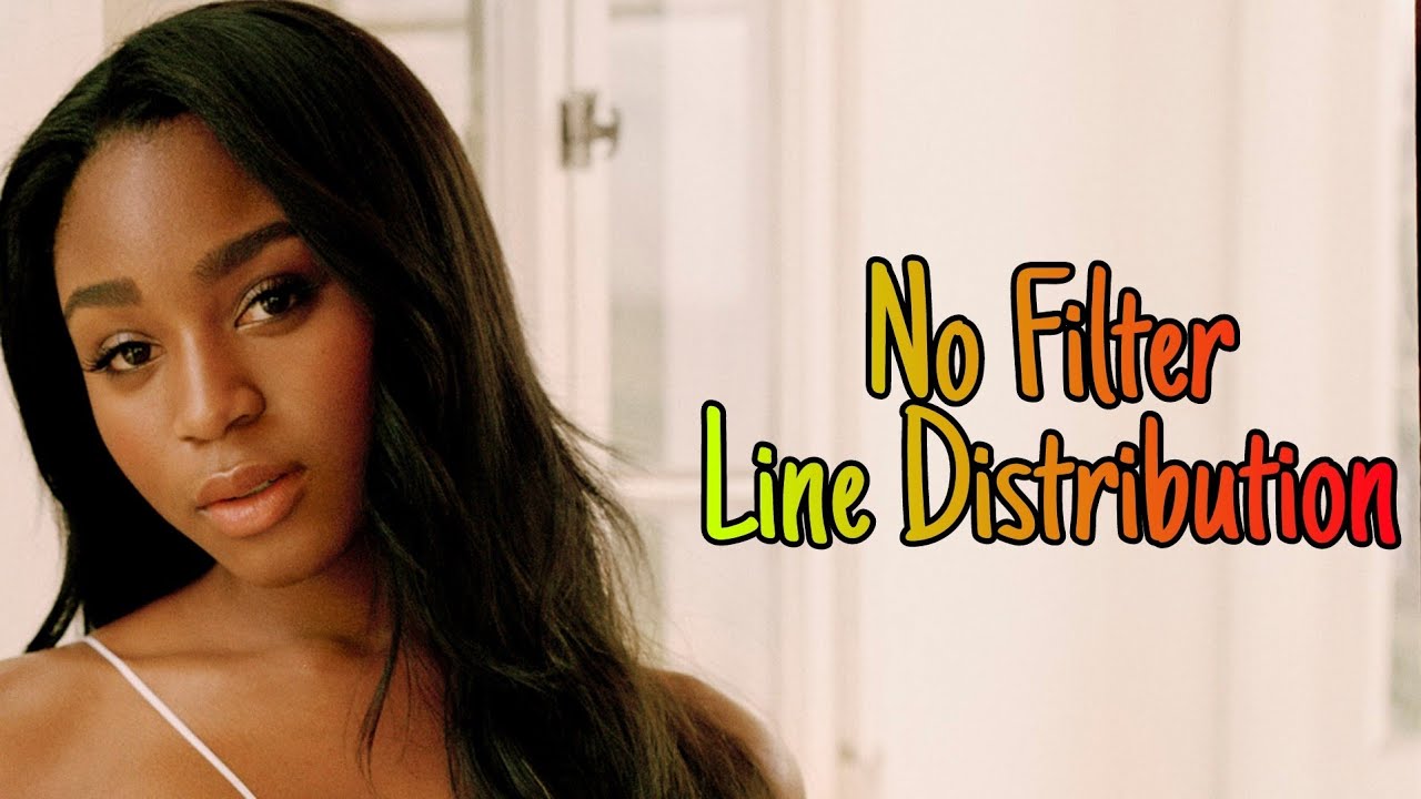 Fifth Harmony~No Filter (Line Distribution)