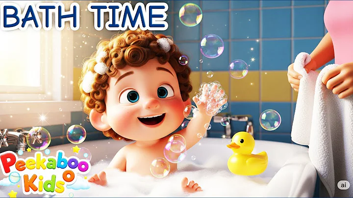 Splish Splash Bath Song – Fun Bath Time Nursery Rhyme for Kids & Toddlers | Clean & Happy Song