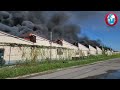 Fire at Azan Supercentre warehouse in Kingston