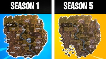 Evolution Of Entire Apex Legend Map ( Season 1 - Season 5 )