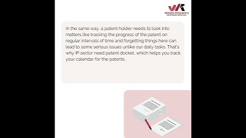 Patent Docketing Service - Wissen Research