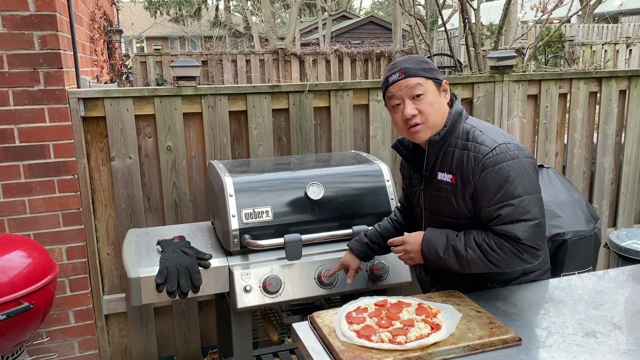 How to use a Weber Pizza Stone YouTube