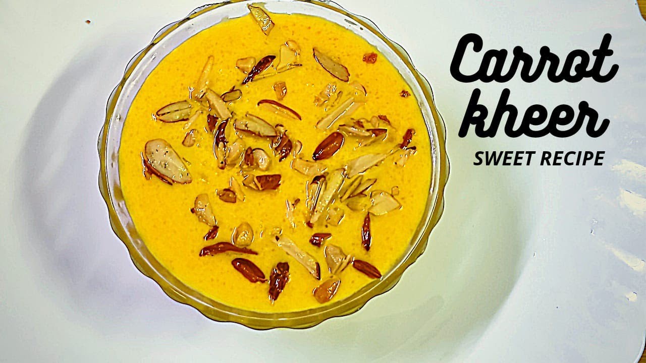 Carrot kheer recipe in tamil How to make carrot kheer recipe