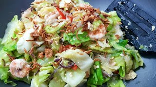Ramadan Day 15: Kobis Goreng Suhun | Stir Fried Cabbage with Glass Noodles