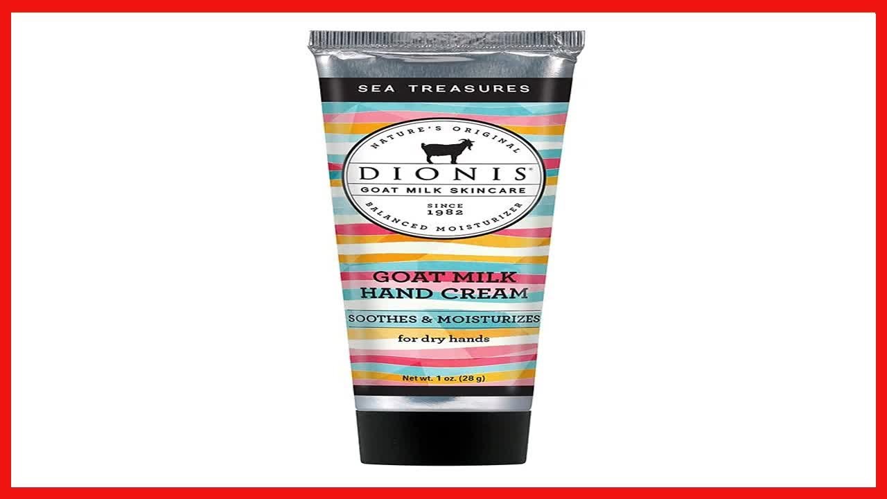 Great product -  Dionis Goat Milk "Sea Treasures" Hand Cream (1 Ounce)