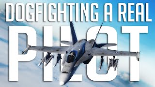 I Dogfight a Real French Rafale Pilot F/A-18C Hornet | DCS
