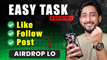 How to Get Airdrop by Doing Simple Tasks on Mobile