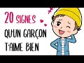 20 Signes qu'un Garçon Vous Aime