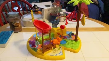 2014 Version of Elefun and Friends Mouse Trap Game in Slow Motion