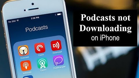Podcasts Not Downloading on iPhone? Fix
