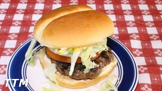 Wild Boar Burgers on the Stovetop Cast Iron Grill~First Time Cooking and Eating Wild Boar Meat