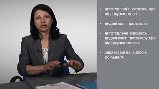 Тема 12. Підрахунок голосів на виборчій дільниці.Транспорт виб док до ОВК-8 Транспорт виб док до ОВК