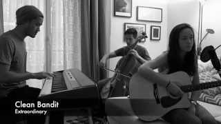 Clean Bandit ft Sharna Bass - Extraordinary - Cello Piano Guitar Voice Cover