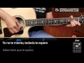 Súbeme la radio COVER guitarra con acordes