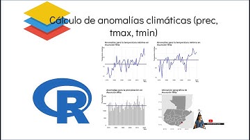 Cálculo de anomalías climáticas dentro de R - Tutorial SIG con R