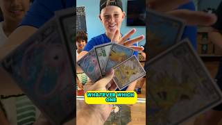 Trading Common Pokemon Cards for RARE Cards! (Surprising Kids) #reaction #public #game #pokemon