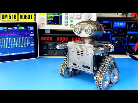 how to Build a 160 PCS Metal , Remote Control Tank Robot