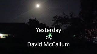 David McCallum - Yesterday