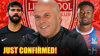 ATTENTION! SHOCKING NEWS INVOLVING ALISSON AND SLOT'S REINFORCEMENT IS CONFIRMED! LIVERPOOL NEWS