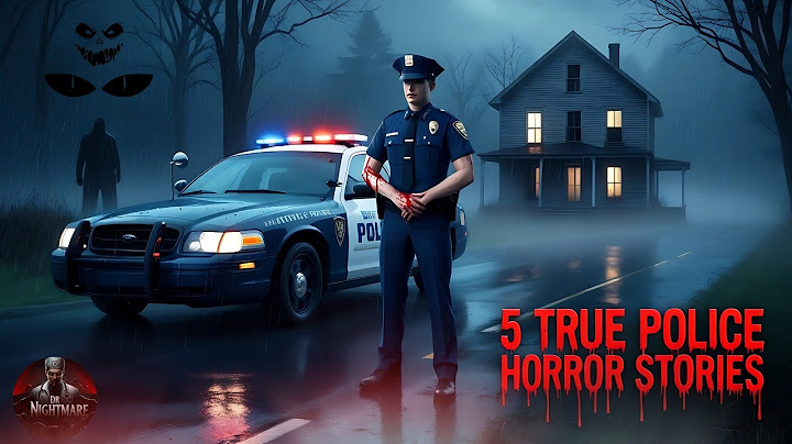 5 True Police Scary Stories | Bedtime Stories from Reddit Stories