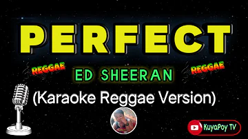 Ed sheeran - PERFECT (karaoke reggae version) 🎶