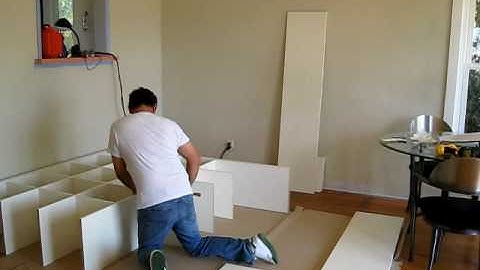 Build an Ikea Expedit Book Case