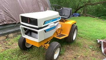 My cub cadet 1250 | Warm start