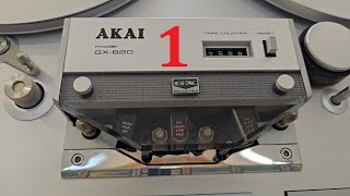 AKAI GX-620  Тот редкий случай когда внешний вид соответствует внутреннему наполнению. Первая серия.