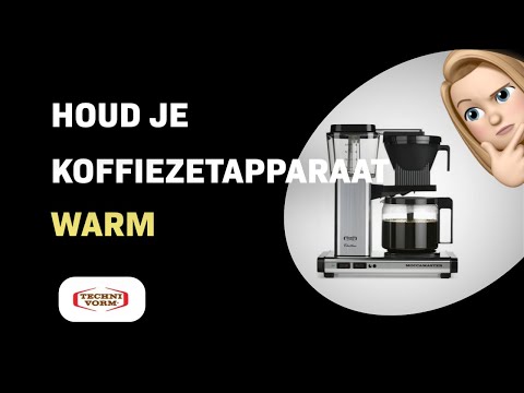 Hoe houd je je Technivorm Moccamaster KBG74 koffiezetapparaat warm voor kleine hoeveelheden