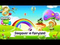 Sleep Story for Kids | 8 HOURS SLEEPOVER IN FAIRYLAND | Sleep Meditation for Children