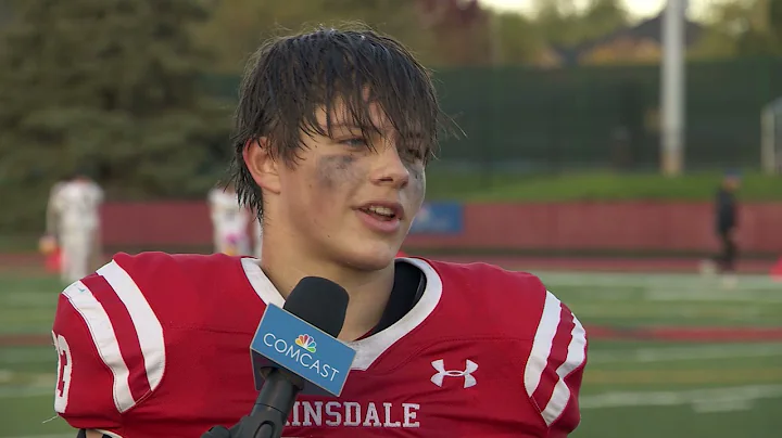 Sean Allison, Hinsdale Central Football - CN100 Pl...