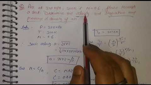 problem 1,2,3,4 based on stagnation properties||unit-3||TEGD