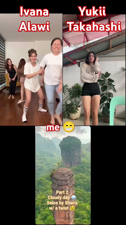 TikTok viral dance SELOS by Shaira Part 23 - Ivana Alawi vs. Yukii Takahashi #ytfeedshorts  #shorts