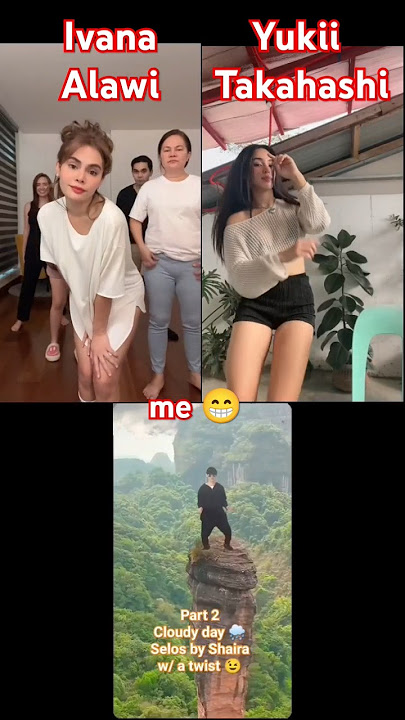 TikTok viral dance SELOS by Shaira Part 23 - Ivana Alawi vs. Yukii Takahashi #ytfeedshorts  #shorts