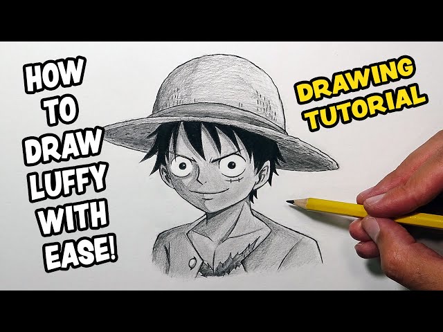 Monkey D. Luffy 😍 - Art tutorial and tips😍 . . Follow -  @animedrawingtutorials 💙 . . Artist - @vera.art0 . . #howtoanime #anime…