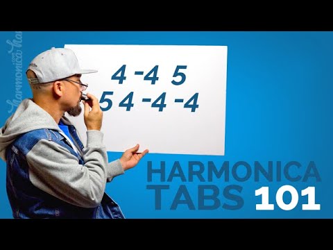 Harmonica Tabs For Beginners (Harmonica Tabs 101)