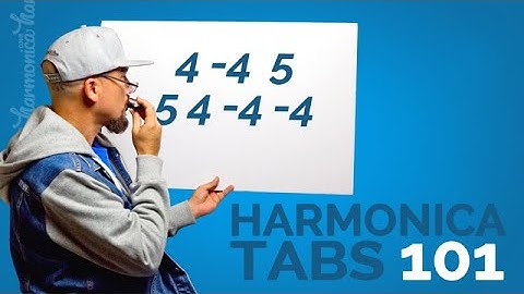 Harmonica Tabs For Beginners (Harmonica Tabs 101)