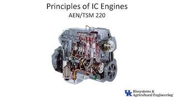Introduction, AEN/TSM 220 Principles of Internal Combustion Engines