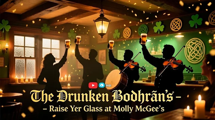 Raise Yer Glass at Molly McGee’s – A Wild Irish Pub Song! | The Drunken Bodhráns