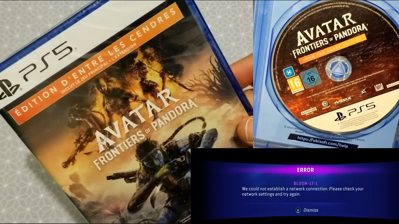 UNBOXING & INSTALL OFFLINE AVATAR THE ASHES EDITION PS5